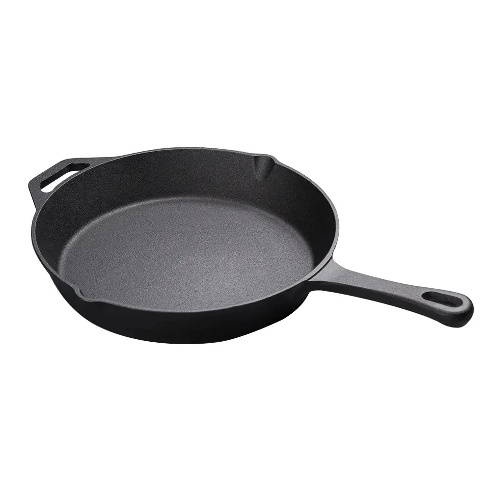 High Quality Chinese Double Handle Cast Iron Wok High Quality Chinese Double Handle Cast Iron Wok