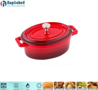 Enamel Pumpkin Pot Dutch Oven Casserole Cast Iron Cookware Enamel Pumpkin Pot Dutch Oven Casserole Cast Iron Cookware