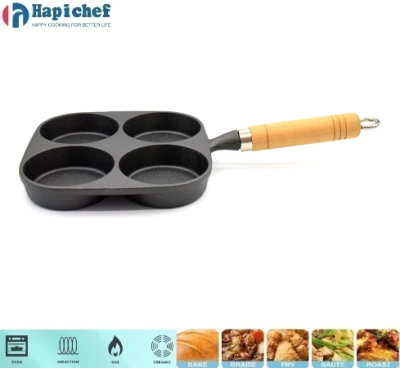 High Quality Chinese Double Handle Cast Iron Wok High Quality Chinese Double Handle Cast Iron Wok